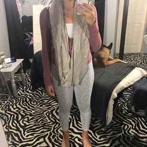 Express adorable and sparkly infinity scarf